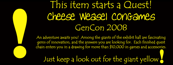 Cheese Weasel web banner